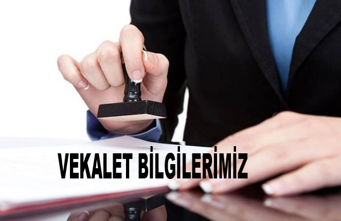 Avukat Ceyhun Öcal Vekalet Bilgileri