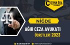 Niğde Ağır Ceza Avukatı ve Ücretleri