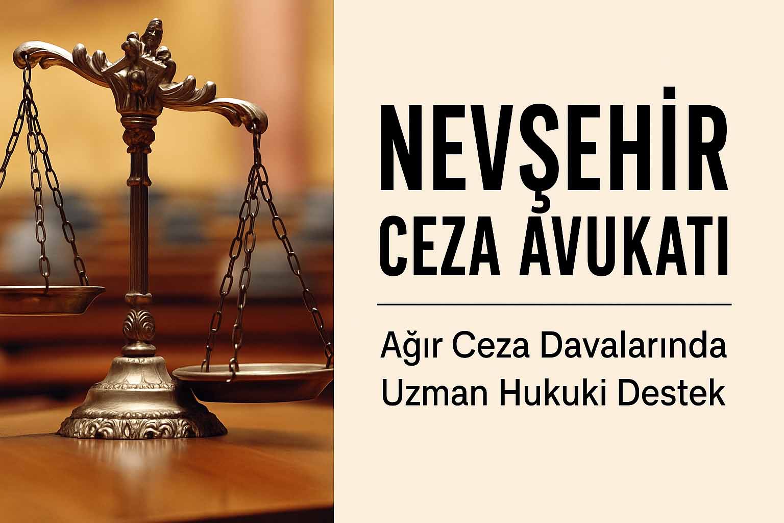 Nevşehir ceza avukatı | Ağır ceza davalarında uzman avukat desteği